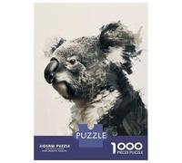 Rompecabezas De 1000 Piezas para Adolescentes Koala Painting Art Rompecabezas para Adultos Juego Práctico Mejora La Memoria para Cumpleaños, Navidad 70x50cm/1000pcs