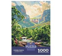 Rompecabezas De 1000 Piezas para Adolescentes Kruger National Park South Africa Art Rompecabezas para Adultos Juego Familiar Pero Divertido Y Humorístico Desafío Educativo 38x26cm/1000pcs
