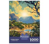 Rompecabezas De 1000 Piezas para Adolescentes Kruger National Park South Africa Rompecabezas para Adultos Juguetes De Bricolaje Montaje De Patrones Ayuda A Ejercitar El Cerebro 70x50cm/1000pcs