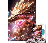 Rompecabezas de 1000 Piezas para Adolescentes La búsqueda del dragón Ideal para cumpleaños y Navidad Juego Familiar de dificultad Alta para Mayores de 14 años (38x26cm)