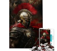 Rompecabezas de 1000 Piezas para Adolescentes La Furia del Gladiador Juguetes Juegos educativos Juegos educativos Desafío difícil Regalos para Mujeres y Hombres (tamaño 75x50cm)