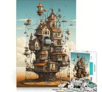 Rompecabezas de 1000 Piezas para Adolescentes: La invención del café, Juguetes antiestrés, Actividades Divertidas para Hacer en casa, un Gran Regalo para los Amantes de los Videojuegos 38x26cm