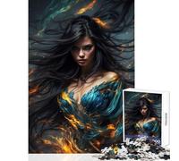 Rompecabezas de 1000 Piezas para Adolescentes: La Ira de la Bella Reaper Juguetes antiestrés Ideas de Regalo Juegos educativos con póster a Juego y Hoja de Trivia tamaño 38x52cm