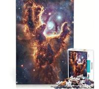 Rompecabezas de 1000 Piezas para Adolescentes: La Mano Cósmica de la Creación, decoración de Pared, Regalo de cumpleaños, para Fortalecer el Amor Entre Parejas 38x26cm