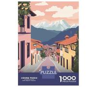 Rompecabezas De 1000 Piezas para Adolescentes La Paz, Bolivia Travel Rompecabezas De Juguete para Decoración De Pared Desafío Difícil Regalo De Cumpleaños, Regalos, 38x26cm/1000pcs
