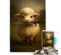 Rompecabezas de 1000 Piezas para Adolescentes La Paz Nunca fue una opción Juego desafiante Juguetes educativos Una Obra de Arte Excelentes Regalos y Juguetes (Tamaño 38x26cm)