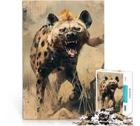 Rompecabezas de 1000 Piezas para Adolescentes La Risa de lo Salvaje Difícil y desafío Cada Pieza es única: un desafiante y Divertido Juego Familiar 75x50cm