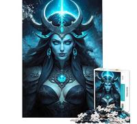 Rompecabezas de 1000 Piezas para Adolescentes La Sombra de un ángel caído Rompecabezas para Adultos Juego práctico para aliviar el estrés Juego desafiante Regalo Ideal (Tamaño 50x75cm)