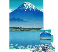 Rompecabezas de 1000 Piezas para Adolescentes Lago Shoji y Monte Fuji Un desafío para la Inteligencia Cerebral Juguetes adictivos Juegos Divertidos Que mejoran la Memoria Regalos artísticos 38x26cm