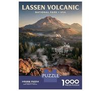 Rompecabezas De 1000 Piezas para Adolescentes Lassen Volcanic National Park Rompecabezas para Adolescentes Juguetes Antiestrés Regalo De Cumpleaños para Cumpleaños, Navidad 52x38cm/1000pcs