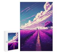 Rompecabezas de 1000 piezas para adolescentes Lavanda Field Dream Puzzles para adultos, juego familiar, análisis y lógica, alivio del estrés, regalos, 1000 unidades