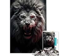 Rompecabezas de 1000 Piezas para Adolescentes Legado Corazón de León para cumpleaños y Navidad Mejora la Memoria Juego Imposible Apto para Mayores de 14 años (38x26cm)