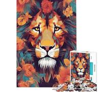 Rompecabezas de 1000 Piezas para Adolescentes Leo Juego de Montaje de Patrones difícil y desafiante Apto para Mayores de 14 años (50x75cm)