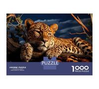 Rompecabezas De 1000 Piezas para Adolescentes Leopard in The Wild Rompecabezas para Adultos Juegos Familiares Regalos para Mujeres Cumpleaños 70x50cm/1000pcs