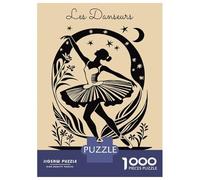 Rompecabezas De 1000 Piezas para Adolescentes Les Danseurs Ballet Festival Rompecabezas para Adultos Juego De Ingenio Ensamblaje De Patrones Desafiante De Completar 52x38cm/1000pcs