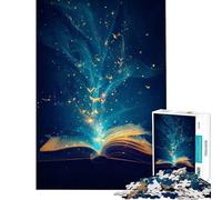 Rompecabezas de 1000 Piezas para Adolescentes Libro de Acuarelas Ayuda a ejercitar el Cerebro Juegos difíciles y relajantes Apto para Mayores de 14 años 50x75cm