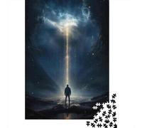 Rompecabezas De 1000 Piezas para Adolescentes Light of Hope Spiritual Journey Rompecabezas para Adultos Juego Práctico Decoración De Pared Regalos Y Cumpleaños Únicos 38x26cm/1000pcs