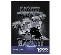 Rompecabezas De 1000 Piezas para Adolescentes Light Weight Baby, Ronnie Coleman Gym Motivational Rompecabezas para Adultos Juego De Ingenio Una Obra De Arte Gran Regalo para Jugar 38x26cm/1000pcs