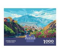 Rompecabezas De 1000 Piezas para Adolescentes Lima, Peru Cityscape Rompecabezas Juego De Ingenio Decoración De Pared Regalos De Cumpleaños Y Únicos 38x26cm/1000pcs