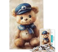 Rompecabezas de 1000 Piezas para Adolescentes Lindos Rompecabezas de Ositos de Peluche para Adultos Juego Familiar Carrera de Velocidad Manual cumpleaños y Navidad (tamaño 50x75cm)