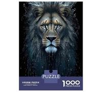 Rompecabezas De 1000 Piezas para Adolescentes Lion King Poster Print-1 Rompecabezas Juegos Divertidos para La Diversión Familiar Oferta como Regalos para Toda La Familia 38x26cm/1000pcs