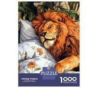 Rompecabezas De 1000 Piezas para Adolescentes Lion Wild Cat Animal Art Rompecabezas para Adultos Juegos Relajantes Ensamblaje De Patrones Regalos De Cumpleaños Y Únicos 38x26cm/1000pcs