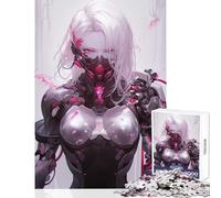 Rompecabezas de 1000 Piezas para Adolescentes listos para Matar a una Chica de Anime Juguetes de Bricolaje Regalos para Mujeres y Hombres Juego práctico colección de Artistas Bellas Artes 38x26cm