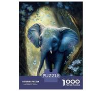 Rompecabezas De 1000 Piezas para Adolescentes Little Cute Elephant Rompecabezas para Adultos Juego Práctico Regalo De Cumpleaños Regalos De Cumpleaños Únicos 70x50cm/1000pcs