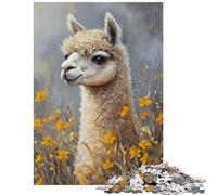 Rompecabezas de 1000 Piezas para Adolescentes Llama Entre Flores Amarillas Este Rompecabezas Ayuda a Mejorar la Memoria ejercita el Cerebro y es un Juego Educativo para Toda la Familia (75x50cm)