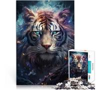 Rompecabezas de 1000 Piezas para Adolescentes Llanuras Celestiales del Tigre Juegos Divertidos Regalos de cumpleaños, Regalos, Arte Mural 75x50cm