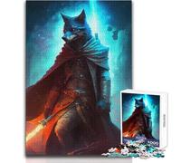 Rompecabezas de 1000 Piezas para Adolescentes Lobo Imaginación, Ideal para Momentos de Relax, Troquelado de precisión Fina, tamaño 50x75cm