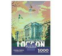 Rompecabezas De 1000 Piezas para Adolescentes London, United Kingdom Travel Rompecabezas para Adolescentes Juguetes Antiestrés Regalo De Cumpleaños para Cumpleaños, Navidad 52x38cm/1000pcs