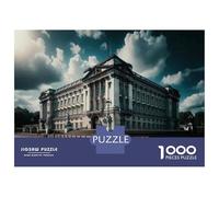 Rompecabezas De 1000 Piezas para Adolescentes London's Buckingham Palace Rompecabezas Juegos Relajantes Regalos para Mujeres Cumpleaños 52x38cm/1000pcs