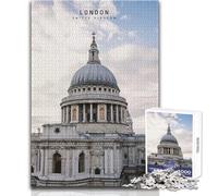 Rompecabezas de 1000 Piezas para Adolescentes, Londres, Juego desafiante, Juguetes, decoración del hogar, Regalos de Amigo Secreto, tamaño 50x75cm