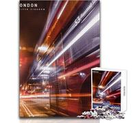 Rompecabezas de 1000 Piezas para Adolescentes, Londres, Juego desafiante, Juguetes, decoración del hogar, Regalos de Amigo Secreto, tamaño 38x26cm