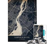 Rompecabezas de 1000 Piezas para Adolescentes Longueuil Canadá Rompecabezas para Adultos Juguetes de Bricolaje Carrera de Velocidad Manual Oferta Regalos para Toda la Familia (tamaño 38x26cm)