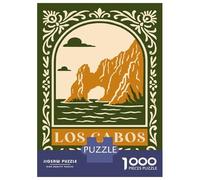 Rompecabezas De 1000 Piezas para Adolescentes Los Cabos Arch Rock Vintage Rompecabezas para Adultos Juguete Decoración De Pared Decoración Difícil Y Desafiante 52x38cm/1000pcs