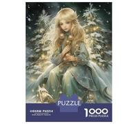 Rompecabezas De 1000 Piezas para Adolescentes Lovely Saint Mary Rompecabezas para Adultos Juguetes Antiestrés Difícil Difícil Desafiante De Completar 38x26cm/1000pcs