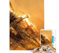 Rompecabezas de 1000 Piezas para Adolescentes Luchando por la Gloria Segunda Parte (Derecha) Rompecabezas para Adultos Juegos Divertidos de análisis y lógica cumpleaños (38x26cm)