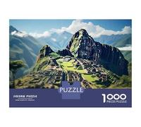 Rompecabezas De 1000 Piezas para Adolescentes Machu Picchu Peru Rompecabezas Juegos Divertidos Carrera De Velocidad Manual Cumpleaños 70x50cm/1000pcs
