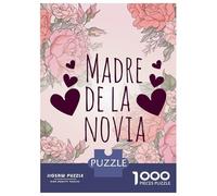 Rompecabezas De 1000 Piezas para Adolescentes Madre De La Novia Spanish Rompecabezas para Adultos Juegos Relajantes Vacaciones En Casa Matar El Tiempo 70x50cm/1000pcs