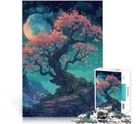 Rompecabezas de 1000 Piezas para Adolescentes Magia del bonsái del árbol Juego Educativo Familiar Regalo para cumpleaños 75x50cm