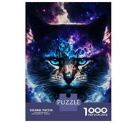 Rompecabezas De 1000 Piezas para Adolescentes Magic Cat Rompecabezas para Adultos Juegos Familiares Corte De Precisión Regalos Y Cumpleaños Únicos 38x26cm/1000pcs