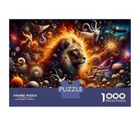 Rompecabezas De 1000 Piezas para Adolescentes Magic Mushroom Artwork Rompecabezas para Adultos Juego Familiar Análisis Y Lógica Actividades Divertidas En Casa 70x50cm/1000pcs