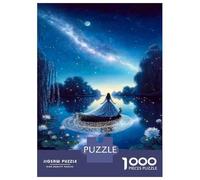 Rompecabezas De 1000 Piezas para Adolescentes Magical Night Sky Serenity Rompecabezas para Adultos Juguetes DIY Alivio del Estrés Oferta como Regalos para Toda La Familia 52x38cm/1000pcs