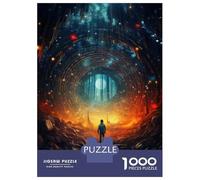 Rompecabezas De 1000 Piezas para Adolescentes Magical Portal to Another World Rompecabezas para Adolescentes Juego Familiar Mejora La Memoria Cumpleaños Y Navidad 52x38cm/1000pcs