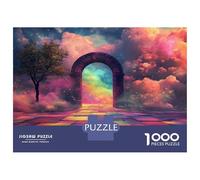 Rompecabezas De 1000 Piezas para Adolescentes Magical Portal to Another World Rompecabezas para Adultos Juego Práctico Ensamblaje De Patrones Regalo De Cumpleaños, Regalos, 52x38cm/1000pcs