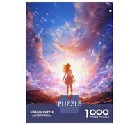 Rompecabezas De 1000 Piezas para Adolescentes Magical Sky Fantasy Artwork Rompecabezas para Adultos Juegos Familiares Mejora La Memoria Cumpleaños Y Navidad 52x38cm/1000pcs