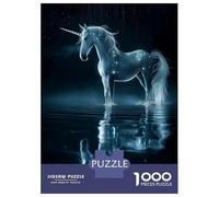 Rompecabezas De 1000 Piezas para Adolescentes Magical Unicorn In Dark Rompecabezas para Adultos Juguetes Antiestrés Difícil Difícil Desafiante De Completar 70x50cm/1000pcs