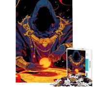 Rompecabezas de 1000 Piezas para Adolescentes mágico arcano de fantasía para cumpleaños y Navidad Mejora la Memoria Juego Imposible Apto para Mayores de 14 años (38x26cm)